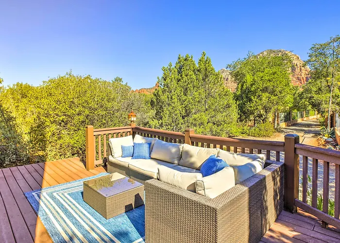 Hébergement de vacances Mountain-view Deck: Bright Sedona